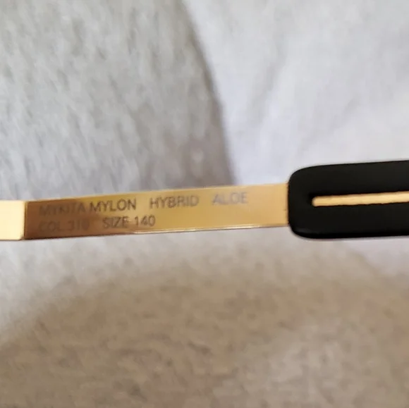 Unisex Mykita Mylon Aloe Sunglasses Visor
